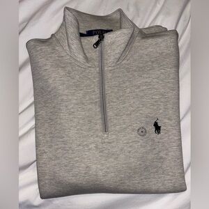 Polo by Ralph Lauren Gray Zip Up Sweater